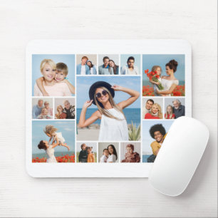 Creëer Uw eigen 15 fotocollage Muismat