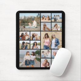 Creëer Uw eigen 15 fotocollage Muismat