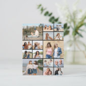 Creëer Uw eigen 15 fotocollage papier blad/flyer (Staand voorkant)