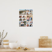 Creëer Uw eigen 15 fotocollage Poster (Keuken)