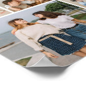 Creëer Uw eigen 15 fotocollage Poster (Hoek)