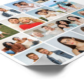 Creëer Uw eigen 15 fotocollage Poster (Hoek)