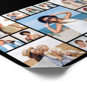 Creëer Uw eigen 15 fotocollage Poster (Hoek)