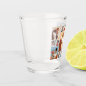 Creëer Uw eigen 15 fotocollage Shot Glas (Links)