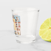 Creëer Uw eigen 15 fotocollage Shot Glas (Rechts)