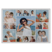 Creëer Uw eigen 15 fotocollage Snijplank (Voorkant)