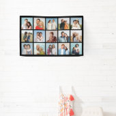 Creëer Uw eigen 15 fotocollage Spandoek (Insitu)