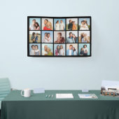 Creëer Uw eigen 15 fotocollage Spandoek (Beurs)