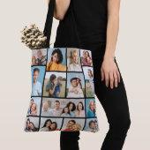 Creëer Uw eigen 15 fotocollage Tote Bag (Dichtbij)