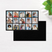 Creëer Uw eigen 15 fotocollage Visitekaartje (Bureau)