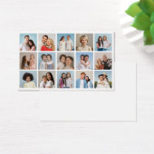 Creëer Uw eigen 15 fotocollage Visitekaartje (Bureau)