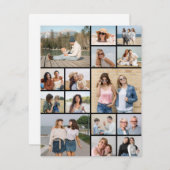 Creëer Uw eigen 15 Fotocollage Wenskaart (Voorkant / Achterkant)