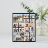 Creëer Uw eigen 15 vel fotopapier/Kaart (Staand voorkant)