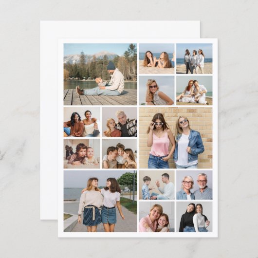 Creëer Uw eigen 15 vel fotopapier/Kaart (Voorkant / Achterkant)