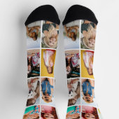 Creëer uw eigen 16 foto Afbeelding Custom Sokken (Top)