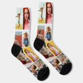 Creëer uw eigen 16 foto Afbeelding Custom Sokken (Rechts)