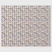 Creëer Uw eigen 16 Fotocollage Cadeaupapier (Vlak)