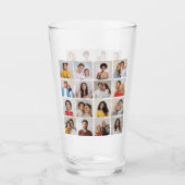 Creëer Uw eigen 16 Fotocollage Glas (Voorkant)