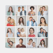 Creëer Uw eigen 16 Fotocollage Magneet (Voorkant)