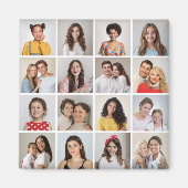 Creëer Uw eigen 16 Fotocollage Magneet (Voorkant)