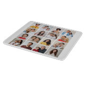 Creëer Uw eigen 16 Fotocollage Snijplank (Hoek)