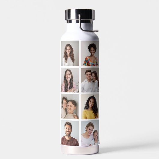 Creëer Uw eigen 16 Fotocollage Waterfles (Links)