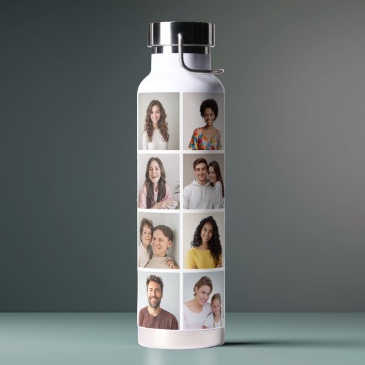 Creëer Uw eigen 16 Fotocollage Waterfles