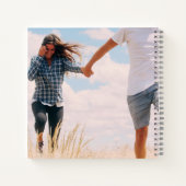 Creëer Uw eigen 17 Foto Collage, Monogram & Citaat Notitieboek (Achterkant)