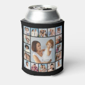 Creëer Uw eigen 17 fotocollage Blikjeskoeler (Blikje Achterkant)