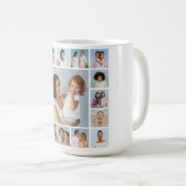 Creëer Uw eigen 17 fotocollage Koffiemok (Voorkant rechts)