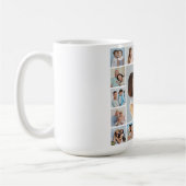 Creëer Uw eigen 17 fotocollage Koffiemok (Links)