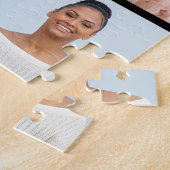 Creëer Uw eigen 17 fotocollage Legpuzzel (Zijkant)