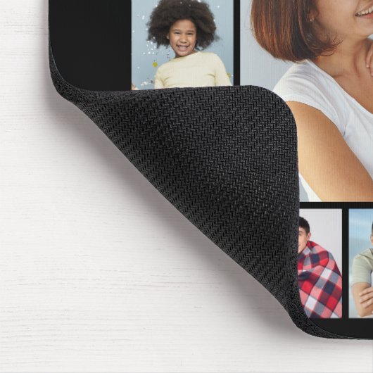 Creëer Uw eigen 17 fotocollage Muismat (Hoek)