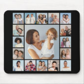 Creëer Uw eigen 17 fotocollage Muismat (Voorkant)