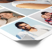 Creëer Uw eigen 17 fotocollage Poster (Hoek)