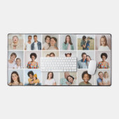 Creëer Uw eigen 18 Foto-Collage bewerkbare kleur Bureaumat (Keyboard & Muis)