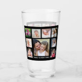 Creëer Uw eigen 18-serie Citaat Foto Collage   Glas (Voorkant)