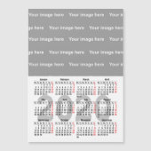 Creëer uw eigen 2020-kalender Magnetic Card (Voorkant)
