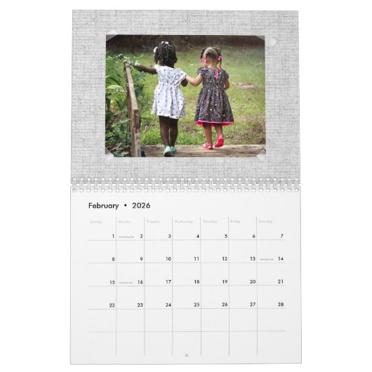 Creëer Uw eigen 2021 aangepaste kalender (Feb 2026)