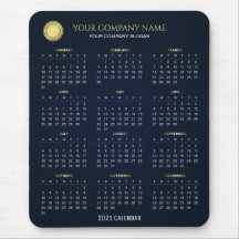Creëer Uw eigen 2021-bedrijfkalender | Mousepad
