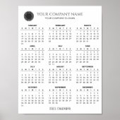 Creëer Uw eigen 2021-bedrijfkalender | POSTER (Voorkant)