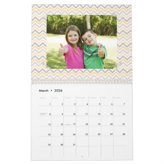 Creëer uw eigen 2021 kalender (Mar 2026)