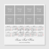 Creëer uw eigen 2022 kalender Magnetische kaart (Voorkant)