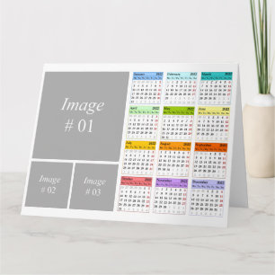 Creëer uw eigen 2022-kalenderkaart kaart