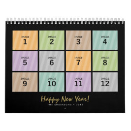 Creëer Uw eigen 2024 aangepaste familie foto Kalender