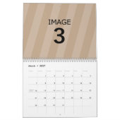 Creëer Uw eigen 2024 aangepaste familie foto Kalender (Mar 2027)