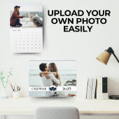 Creëer Uw eigen 2025 moderne familie fotokalender Kalender