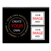 Creëer Uw Eigen 2026 Foto Gepersonaliseerd / Custo Kalender