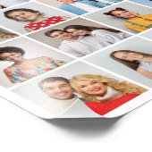 Creëer Uw eigen 20 Fotocollage Fotouitbreiding Foto Afdruk (Hoek)