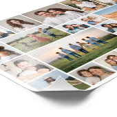 Creëer Uw eigen 20 Fotocollage Fotouitbreiding Foto Afdruk (Hoek)